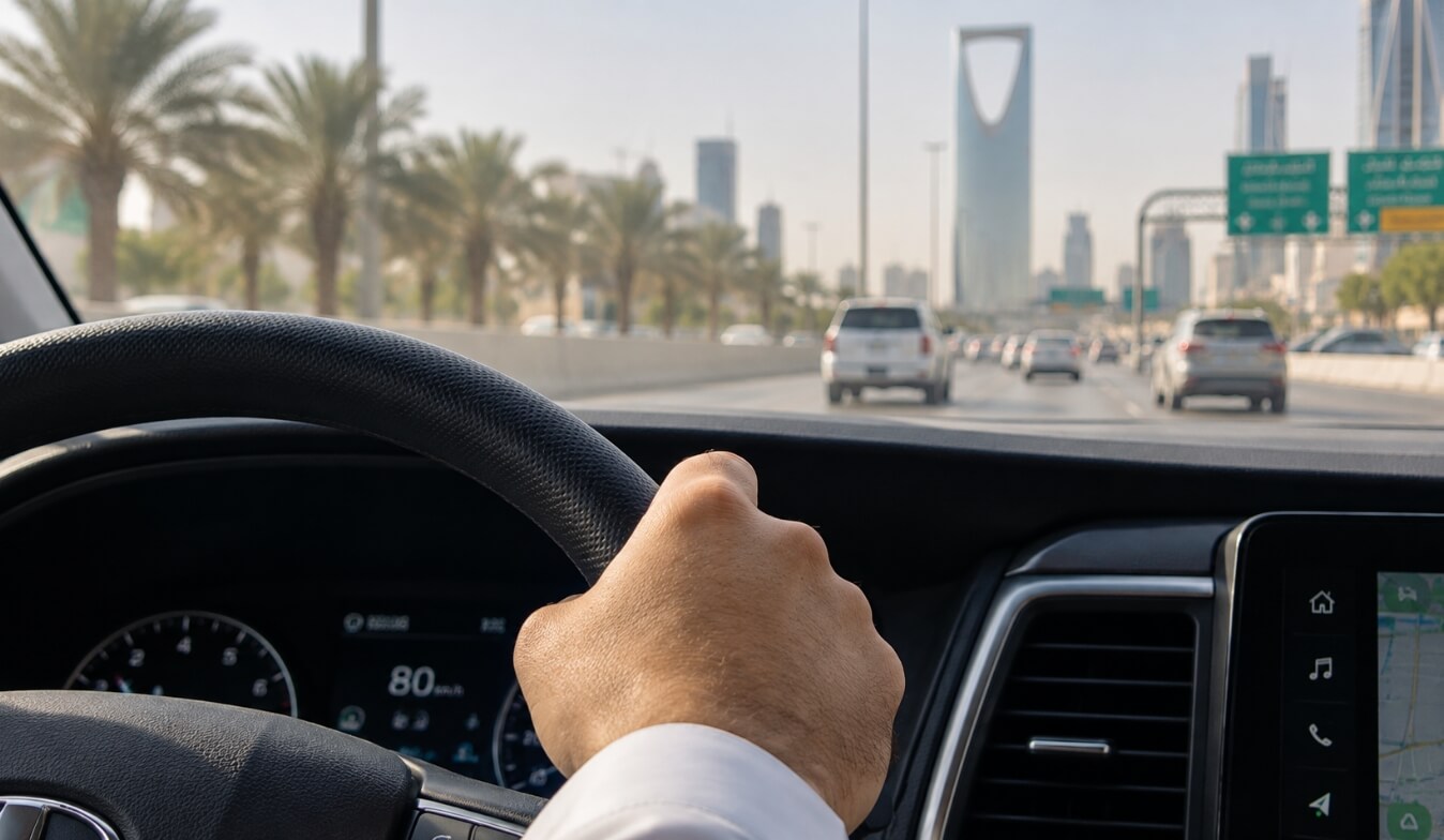 Fleet vehicle fitted with a Rooya dash cam